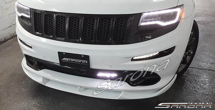 Custom Jeep Grand Cherokee  SUV/SAV/Crossover Front Lip/Splitter (2011 - 2016) - $790.00 (Part #JP-005-FA)